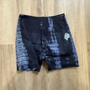 Darc Sport Black and Gray Athletic Shorts